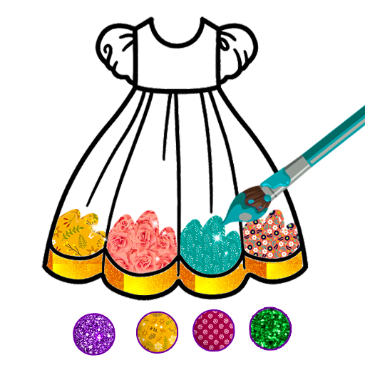 Dress Coloring Pages icon