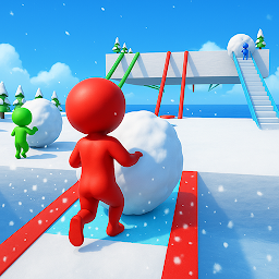 Snowball Race game icon