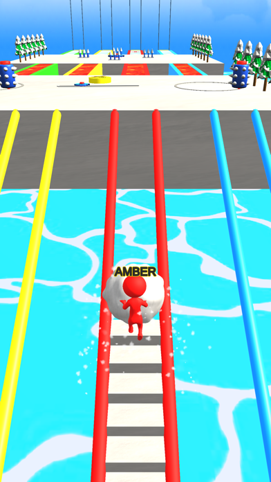 Snowball Race gameplay screenshot 3